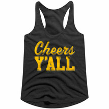 Drunk Society Cheers Y&#39;all Women&#39;s Tank Top Funny Booze Alcohol Toast Dr... - £16.86 GBP+