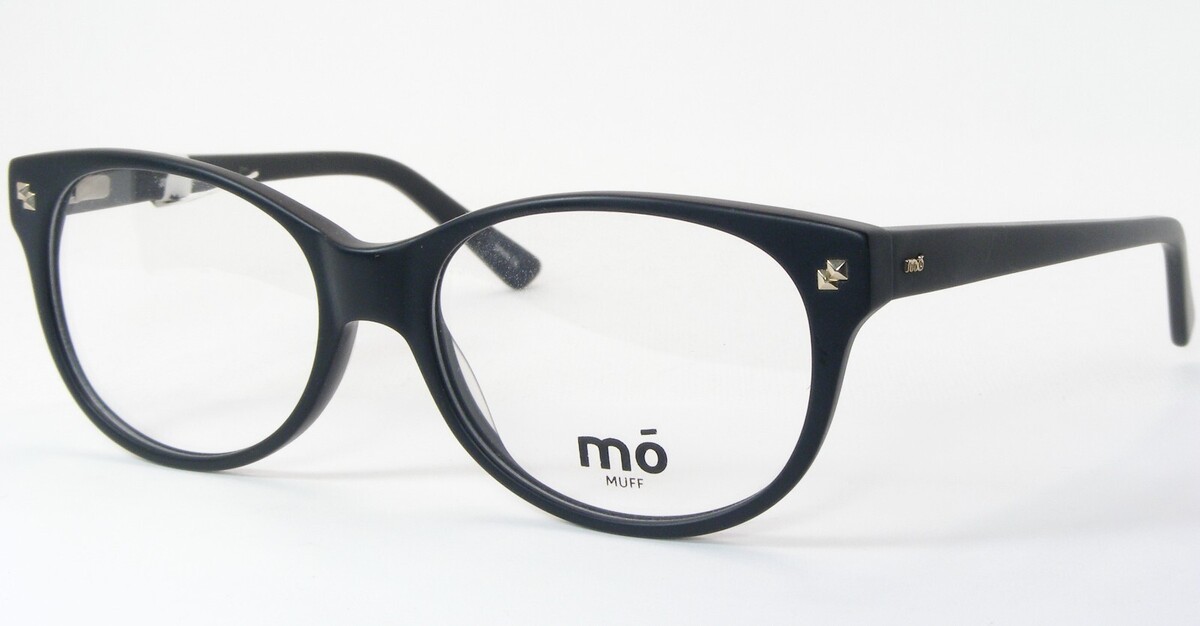 MO MUFF 176A A Matt Black /Gold RARE EYEGLASSES GLASSES FRAME 53-17-140m... - $82.14