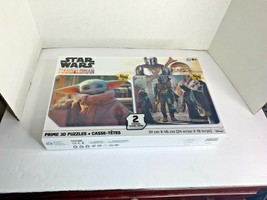New Mandalorian Star Wars Prime 3D Puzzles 2 Puzzles 500 pc each  - £39.41 GBP