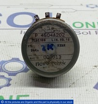 Novotechnik P 4504A202 Potentiometer Rotary Sensor P4500 Ser 006013 P-45... - $607.40 CAD