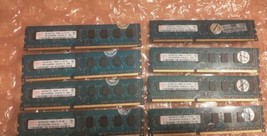 Lot of 8 Hynix 2GB PC3-10600U DDR3 Desktop Memory 1333MHz HMT125U6BFR8C-... - $35.99