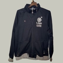 Lifted Research Group Mens Jacket with Zip Off Hood Black Full Zip Size 2XL - $34.99
