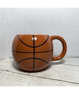Basketball Shaped Mug Coffee Orange Black 3.5 in Sport Mug 16 fl oz