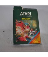 Atari Berzerk Game with Original Box and Instruction Manual - $33.85 CAD
