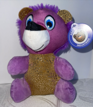 A &amp; A Global Ind. Plush Stuffed Animal Lion Purple Gold Kids Toy Collect... - £11.84 GBP