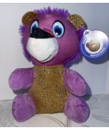 A &amp; A Global Ind. Plush Stuffed Animal Lion Purple Gold Kids Toy Collect... - £11.72 GBP