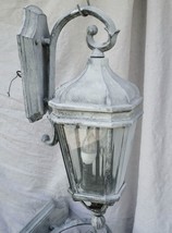 Set of 4 Large Metal Wall Sconce Lamp Porch Light - £388.47 GBP