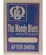 THE MOODY BLUES - VINTAGE ORIGINAL CLOTH CONCERT TOUR BACKSTAGE PASS - $10.00
