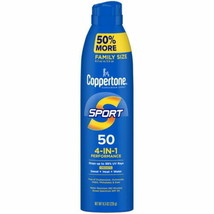 Coppertone Sport Sunscreen Spray  SPF 50 Spray Sunscreen  8.3 Oz - £7.90 GBP