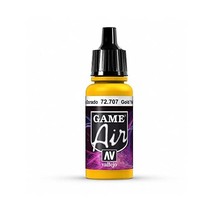 Vallejo Game Air 17 ml Acrylic Paint - Gold Yellow  - $21.00