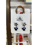 Disney Parks Sorcerer Mickey Mouse Set of 2 Pairs of Earrings NEW - $642.52 MXN