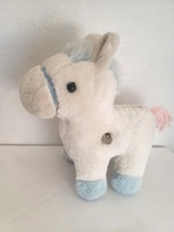 Vintage Bantam Horse Pony Musical Plush Stuffed Animal Small World - $39.58