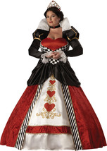 InCharacter Costumes Women&#39;s Plus Size Queen Of Hearts Costume, Red/White/Black, - £342.23 GBP