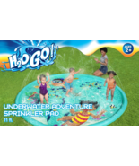H2OGO! 11 Ft Sprinkler Pad, Kids Summer Backyard Fun, Splash &amp; Spray, Ez... - $49.50