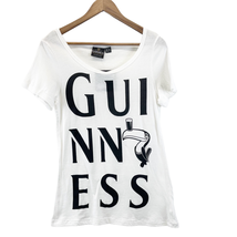 NEW Guinness Womens L T-Shirt Short Sleeves Semi-Sheer Official Ireland Beer - £17.80 GBP