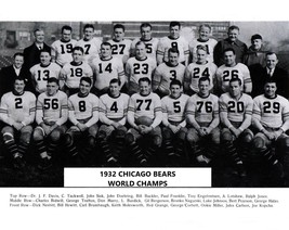 1932 CHICAGO BEARS 8X10 TEAM PHOTO FOOTBALL PICTURE WORLD CHAMPS NFL - £3.90 GBP