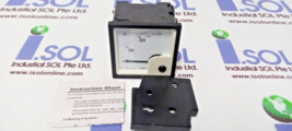 Ziegler EQ72 250/5A ammeter analog panel meter New - £246.91 GBP