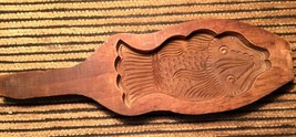 Antique Hand Carved Wooden Candy/Cookie/Cake Mold (7413), Circa Late of 1800 - £23.07 GBP