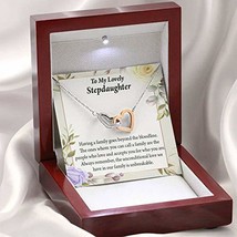 Express Your Love Gifts to My Stepdaughter Unbreakable Bond Necklace Inseparable - £43.50 GBP