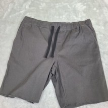 LIRA Clothing Mens Drawstring Jogger Shorts Sz.Large /Greenish Brown - $24.14