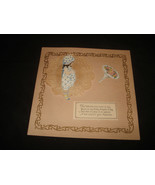 Vintage Antique early 1900s Valentine girl paper lace card rare - $374.59 MXN