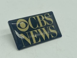 Vintage Rare CBS News Blue Pin - $16.36