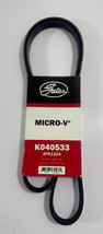 Gates Nobrandname K040533 Micro V Serpentine Drive Belt - $317.83 MXN