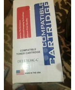 Cyan compatible toner cartridge INK for DELL 3130C-C NEW sealed box USA ... - $54.45