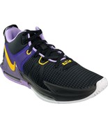 Nike Men&#39;s LeBron Witness 7 Black/Univ.Gold Basketball Shoes, DM1123-002 - £64.94 GBP