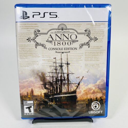 Anno 1800 - Console Edition (Sony PlayStation 5 PS5) Factory Sealed Ubisoft - £11.04 GBP