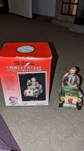 Vtg orig Emmett Kelly Sr. Circus Collection Clown 5x5&quot; Sunday Driver” New In Box - £30.06 GBP