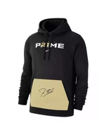 Nike Coach Prime Hoodie Sweatshirt Black Deion Sanders Mens Size Large P... - $63.48 CAD