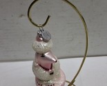 2010 Mary Kay Gigi poodle Christmas tree ornament with stand - $19.79