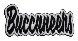 Tampa Bay Buccaneers Text Super Bowl  Football Embroidered Iron on Patch - $183.41 MXN