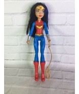 Mattel DC Super Hero Girls Wonder Woman 12in Action Doll Toy Outfit Lass... - £9.76 GBP
