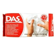 DAS Air Drying Modelling Clay 500g grams White - £6.86 GBP