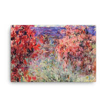 Claude Monet Flowering Trees near the Coast,1920-06.jpeg Canvas Print - $99.00+