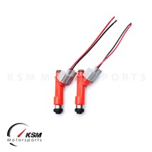 2x 1200cc Combustible Inyectores 114lb para Mazda RX-7 13B FC3S 1.3L Tur... - $125.18