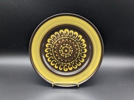 Vintage 70s Mikasa Majorca ESPARTO E2827  Salad Plate 8- 1/4&quot; Green Brow... - $7.00