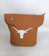 Women&#39;s Quilted Shoulder Tote Bag Longhorn Texas - £11.87 GBP