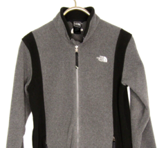 The North Face Fleece Denali Full Zip Polartec Outdoor Jacket Gray Youth XL - £18.95 GBP