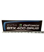 Nvidia GeForce GTX 400 GPUS Sticker Case Badge Label Logo Decal Large 11... - $8.05 CAD