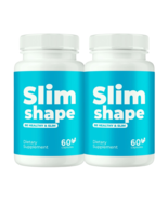 2-Pack Slim Shape Pills for Weight Loss, SlimShape Fat Burner - 120 Caps... - $28.49