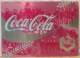 New Coca-Cola Asia M5 Art Aluminum Tin Sign RARE Limited Edition Coke  - $127.71