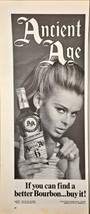 ANCIENT AGE BOURBON-Straight Kentucky Bourbon-Beautiful-1968 VTG Print AD - $14.01