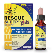 Bach Rescue Sleep Dropper, Natural Sleep Aid for Kids. 0.35 Fluid Ounces - £14.61 GBP