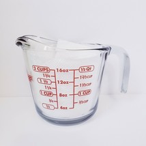 Anchor Hocking 2 Cups/16 oz. Measuring Cup Made in USA - £12.09 GBP