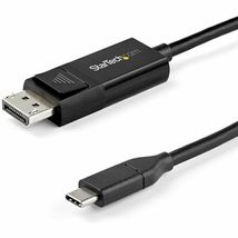 StarTech.com 6ft (2m) USB C to DisplayPort 1.4 Cable 8K 60Hz/4K - Bidirectional  - £35.26 GBP