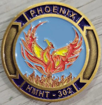Marine Corps HMHT-302 Phoenix 2&quot; Challenge Coin - £32.23 GBP