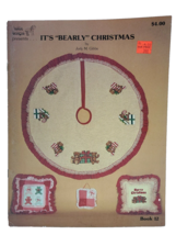 It&#39;s Bearly Christmas by Hollie Designs Cross Stitch Patterns Tree Skirt... - £5.40 GBP